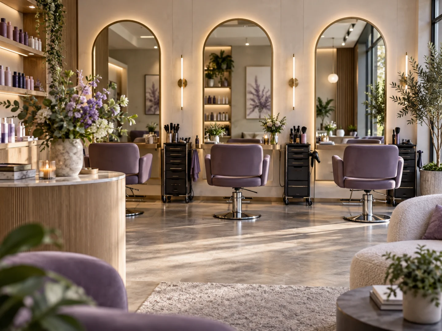 Grosa salon business illustration