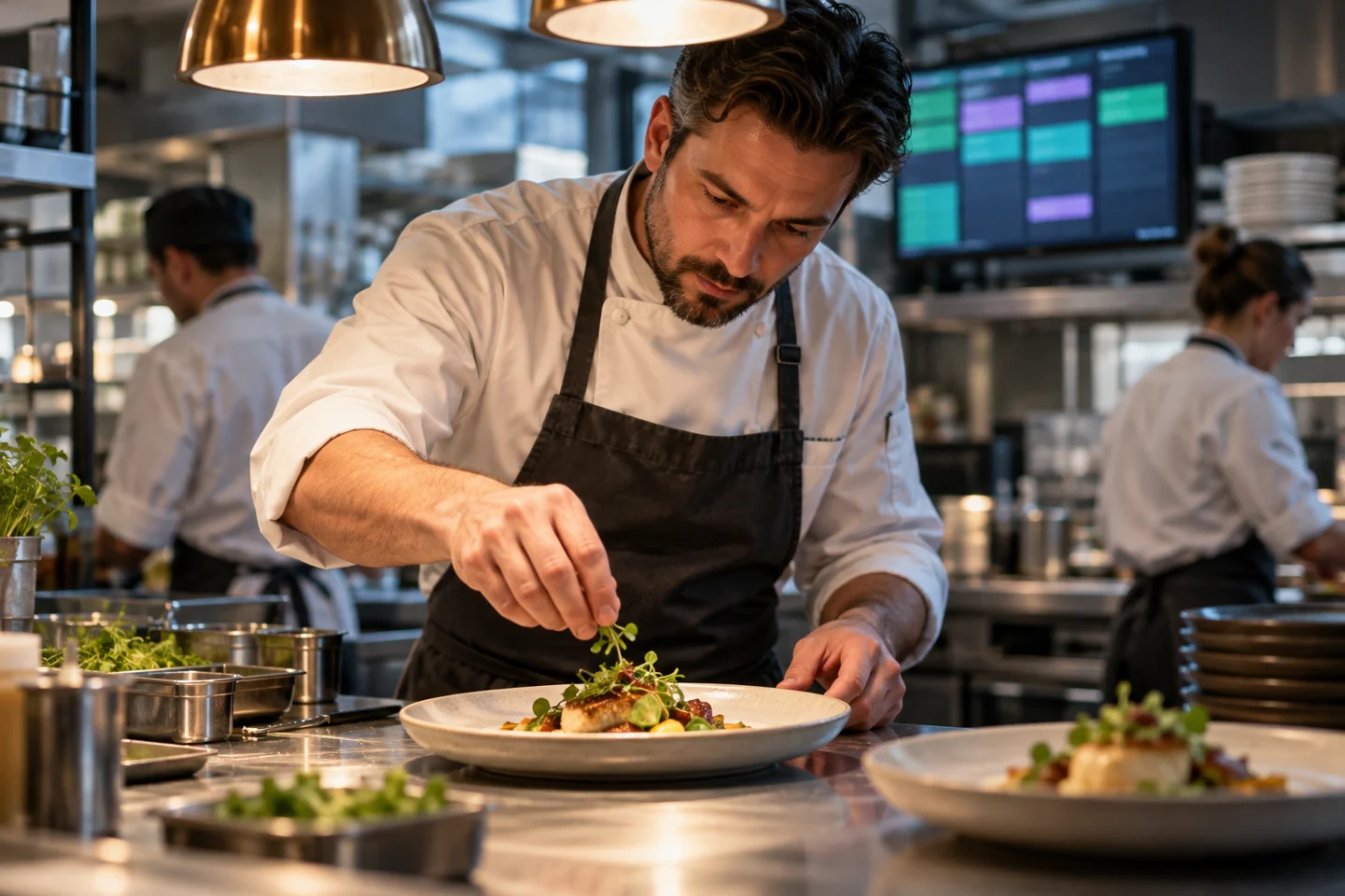 From order to kitchen