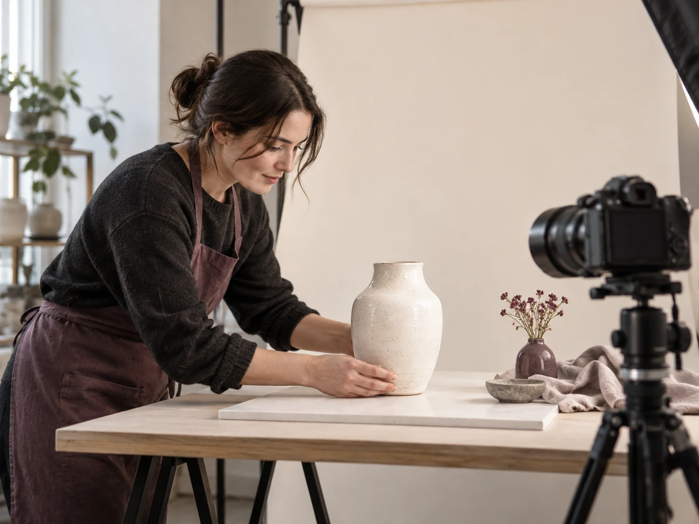 Online store software context: preparing product photography and catalogue information